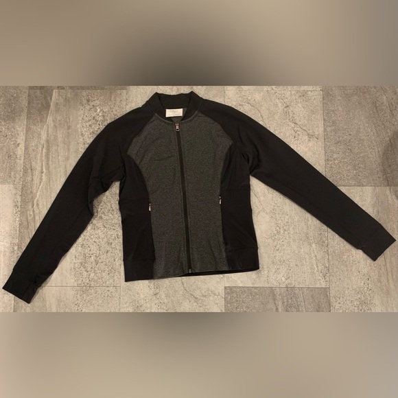 Calia Limited Edition Onyx French Terry Bomber Jacket - Picture 7 of 9